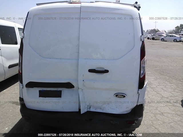 NM0LS7F73F1211388 - 2015 FORD TRANSIT CONNECT XLT WHITE photo 6