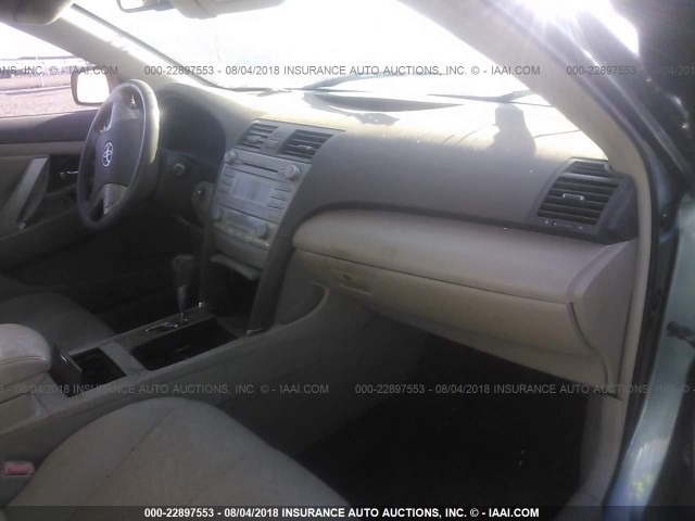 4T1BK46K79U592386 - 2009 TOYOTA CAMRY SE/LE/XLE GREEN photo 5