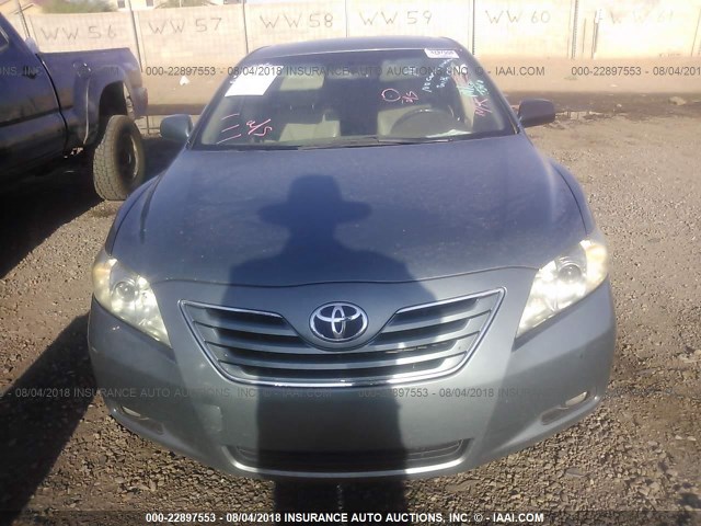 4T1BK46K79U592386 - 2009 TOYOTA CAMRY SE/LE/XLE GREEN photo 6