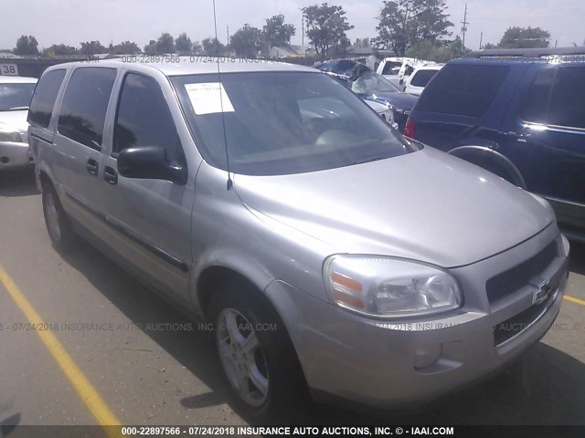1GNDV23168D178705 - 2008 CHEVROLET UPLANDER LS SILVER photo 1