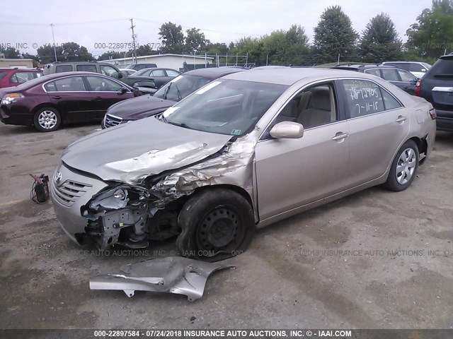 4T1BE46KX8U223785 - 2008 TOYOTA CAMRY CE/LE/XLE/SE TAN photo 2