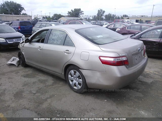 4T1BE46KX8U223785 - 2008 TOYOTA CAMRY CE/LE/XLE/SE TAN photo 3
