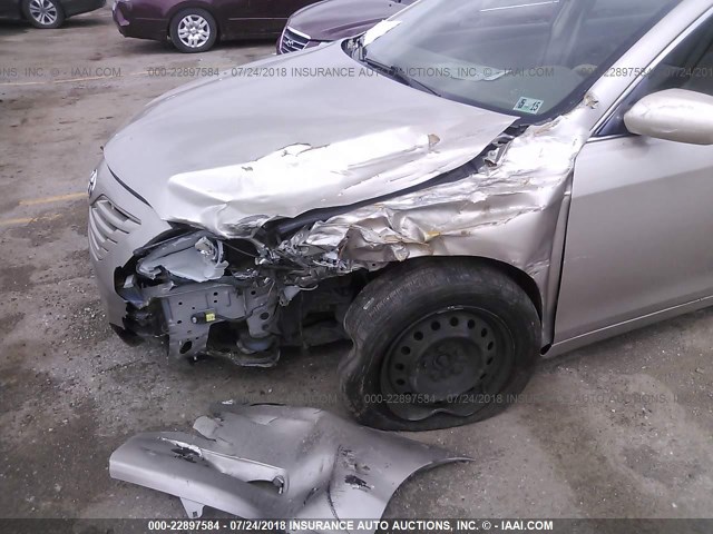 4T1BE46KX8U223785 - 2008 TOYOTA CAMRY CE/LE/XLE/SE TAN photo 6