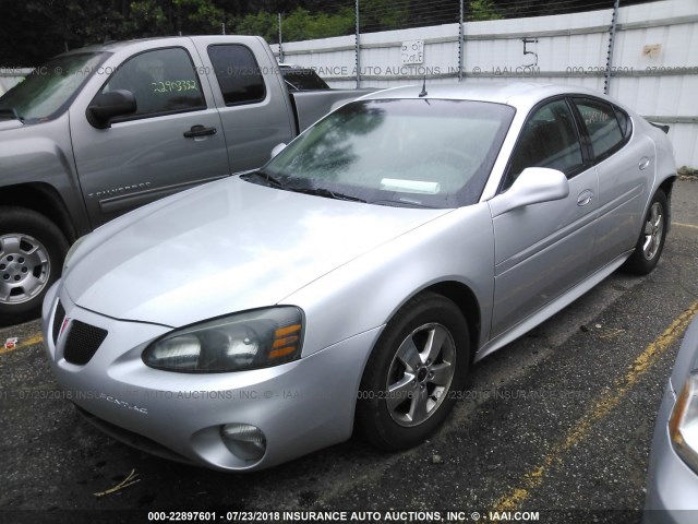 2G2WP522651285210 - 2005 PONTIAC GRAND PRIX Gümüş foto 2