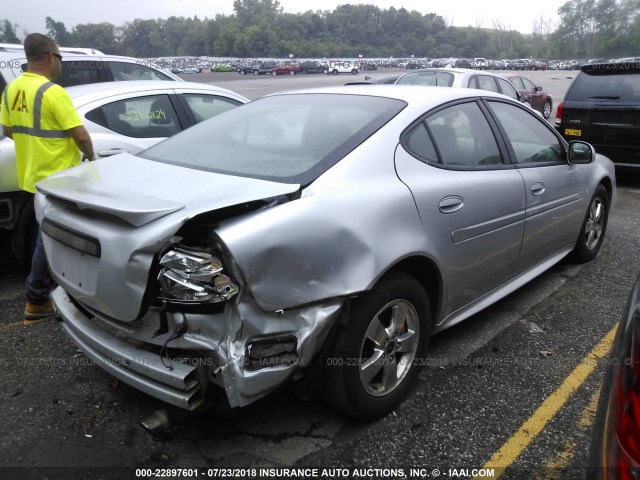 2G2WP522651285210 - 2005 PONTIAC GRAND PRIX Gümüş foto 4