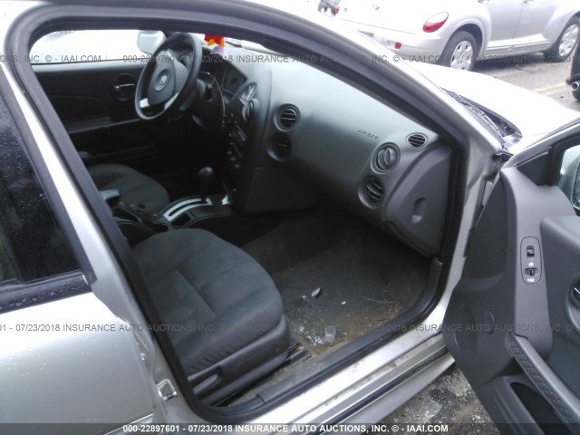 2G2WP522651285210 - 2005 PONTIAC GRAND PRIX Gümüş foto 5