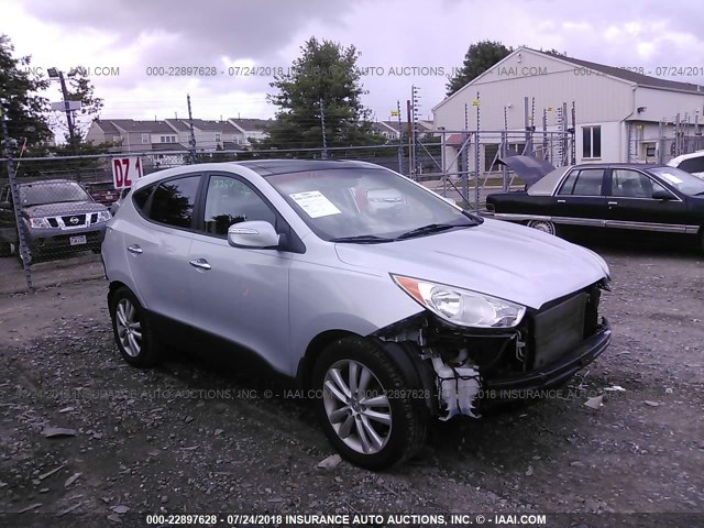 KM8JUCAC0DU623440 - 2013 HYUNDAI TUCSON GLS/LIMITED 银色 照片 1