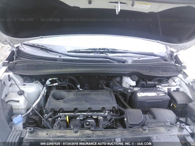 KM8JUCAC0DU623440 - 2013 HYUNDAI TUCSON GLS/LIMITED 银色 照片 10