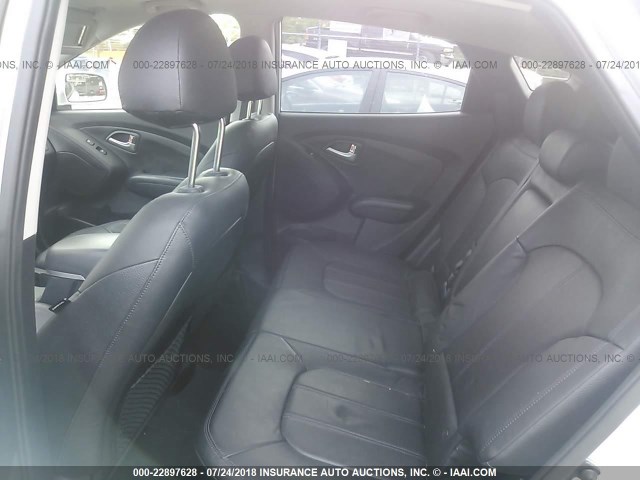 KM8JUCAC0DU623440 - 2013 HYUNDAI TUCSON GLS/LIMITED 银色 照片 8