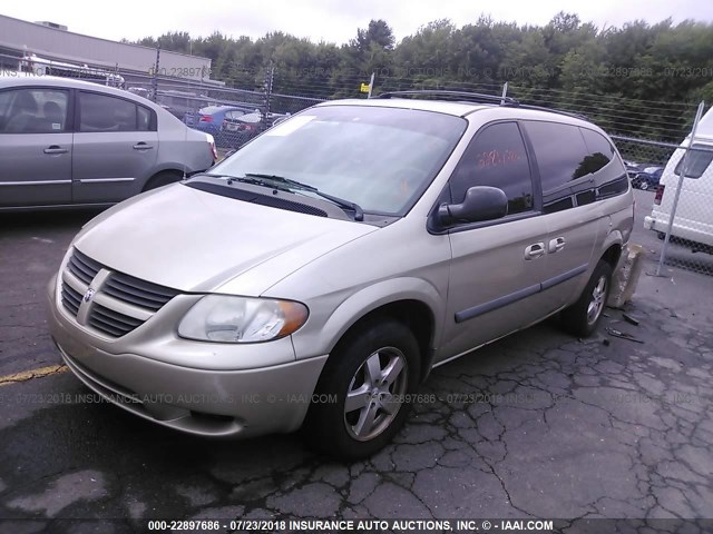 1D4GP24R56B693730 - 2006 DODGE GRAND CARAVAN SE BEIGE photo 2