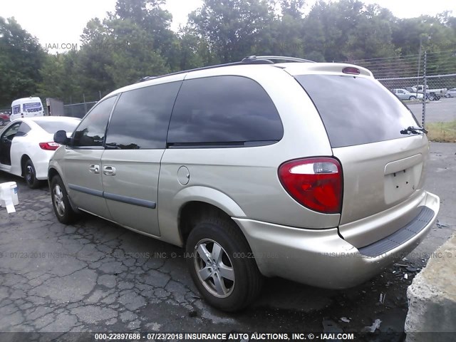 1D4GP24R56B693730 - 2006 DODGE GRAND CARAVAN SE BEIGE photo 3