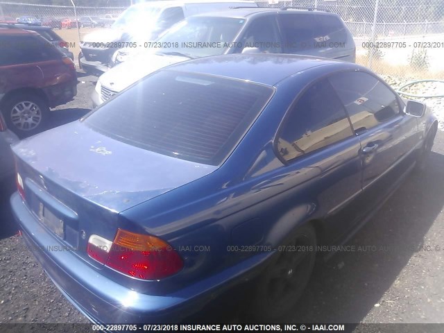WBABN33482JW51963 - 2002 BMW 325 CI BLUE photo 4