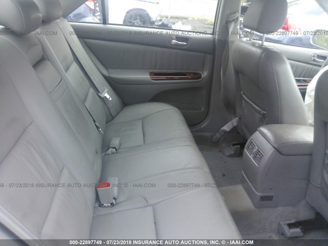 4T1BF30K55U618209 - 2005 TOYOTA CAMRY LE/XLE/SE 银色 照片 8