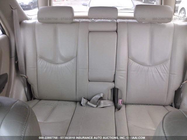 JT6HF10U6Y0147792 - 2000 LEXUS RX 300 BEIGE photo 8