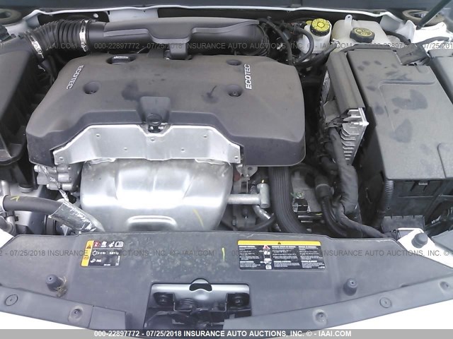 1G11C5SL8FF147701 - 2015 CHEVROLET MALIBU 1LT 白色 照片 10