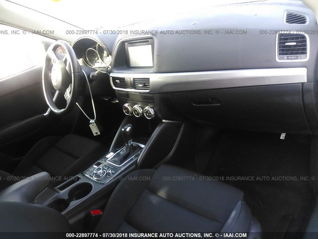 JM3KE4CY5G0672561 - 2016 MAZDA CX-5 TOURING Серый фото 5