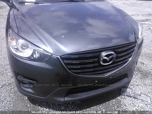 JM3KE4CY5G0672561 - 2016 MAZDA CX-5 TOURING Серый фото 6