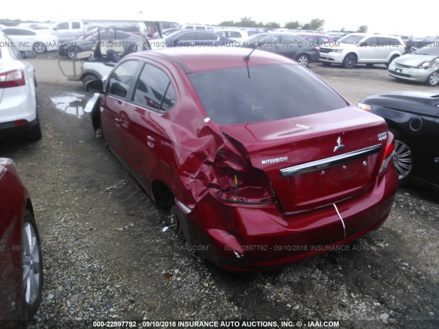 ML32F3FJXJHF11071 - 2018 MITSUBISHI MIRAGE G4 ES Qırmızı foto 3