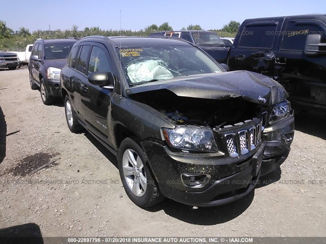 1C4NJDEB5FD333476 - 2015 JEEP COMPASS LATITUDE 绿色 照片 1