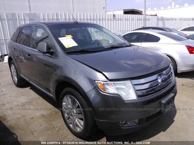 2FMDK4KC8ABA24620 - 2010 FORD EDGE LIMITED GRAY photo 1