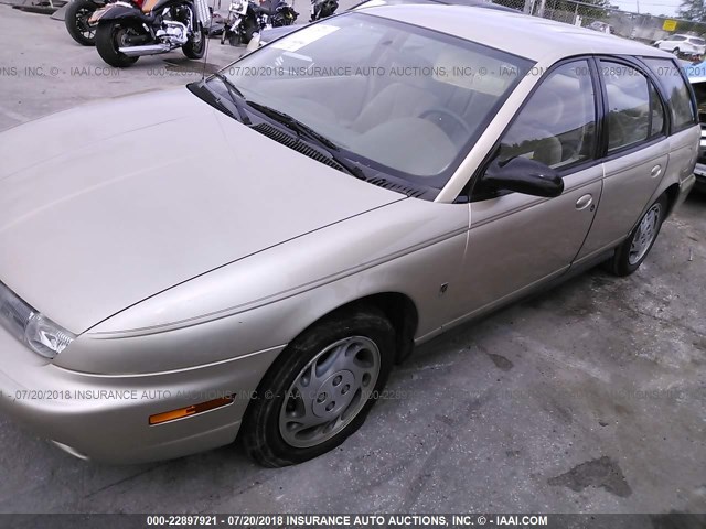 1G8ZK8274VZ405303 - 1997 SATURN SW2 TAN photo 2