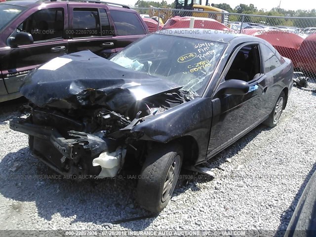 1HGEM22145L004703 - 2005 HONDA CIVIC DX VP Qara foto 2