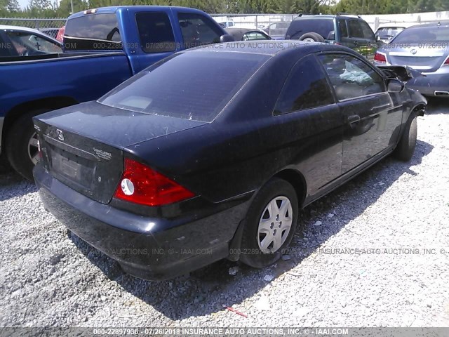 1HGEM22145L004703 - 2005 HONDA CIVIC DX VP Qara foto 4