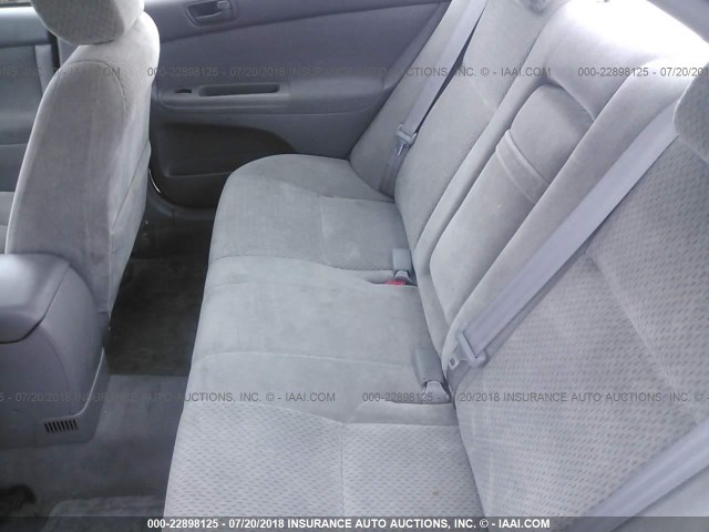 4T1BE32K73U644548 - 2003 TOYOTA CAMRY LE/XLE/SE ვერცხლისფერი ფოტო 8