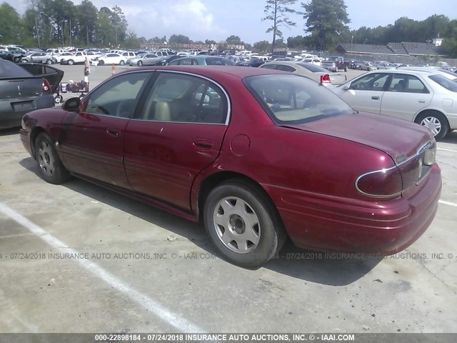 1G4HR54K54U193645 - 2004 BUICK LESABRE LIMITED RED photo 3