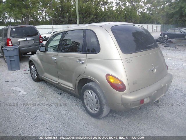 3C8FY68B13T573524 - 2003 CHRYSLER PT CRUISER LIMITED BEIGE photo 3