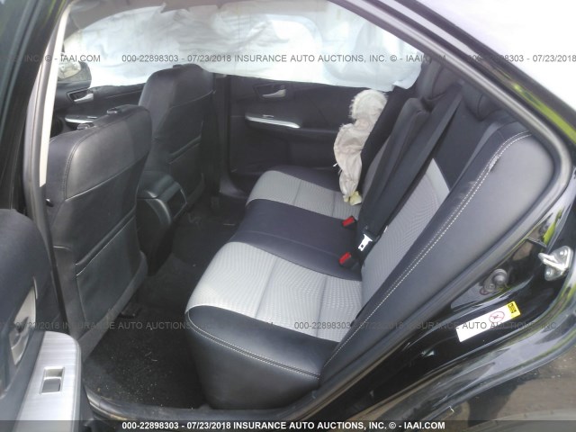 4T1BF1FK4EU320715 - 2014 TOYOTA CAMRY L/SE/LE/XLE 黑色 照片 8