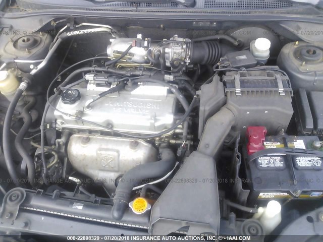 JA3AJ26E23U010508 - 2003 MITSUBISHI LANCER ES GRAY photo 10