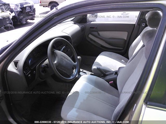 JT2BG12K6T0372738 - 1996 TOYOTA CAMRY DX/LE/XLE Champagne photo 5