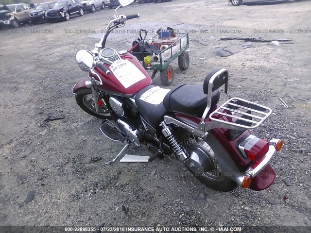 JKBVNAE1X3A112128 - 2003 KAWASAKI VN1500 E RED photo 3