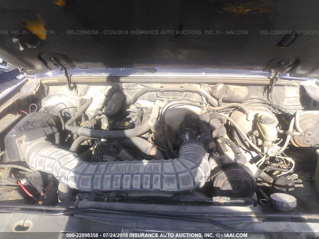 1FTCR15X7NPA15835 - 1992 FORD RANGER SUPER CAB GRAY photo 10