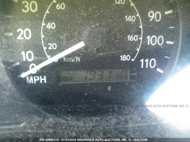 1Y1SK5280WZ412051 - 1998 CHEVROLET GEO PRIZM LSI BLUE photo 7