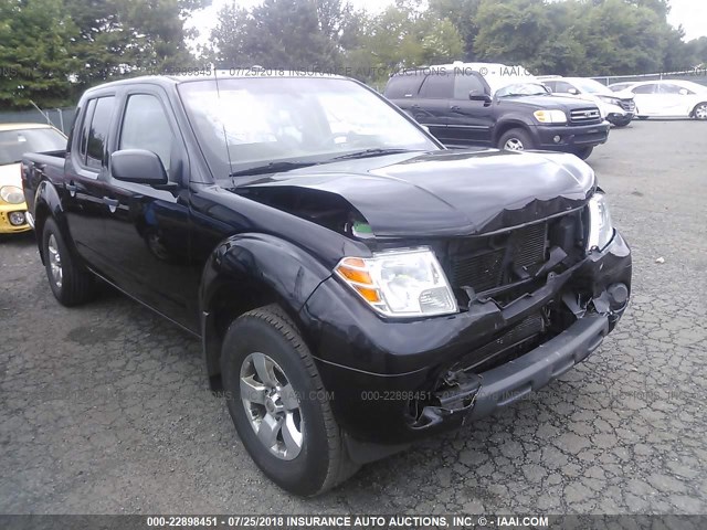 1N6AD0EV4CC425508 - 2012 NISSAN FRONTIER S/SV/SL/PRO-4X BLACK photo 1