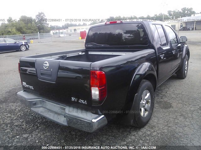 1N6AD0EV4CC425508 - 2012 NISSAN FRONTIER S/SV/SL/PRO-4X BLACK photo 4