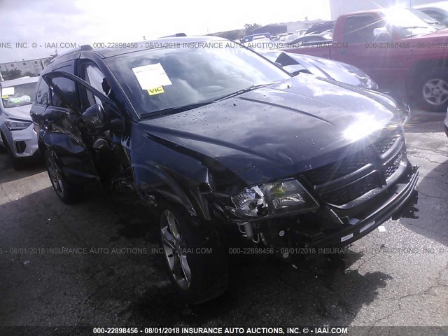 3C4PDCGB0GT216987 - 2016 DODGE JOURNEY CROSSROAD BLACK photo 1