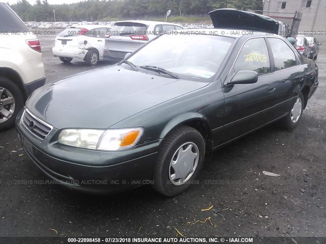 4T1BG22K8YU998073 - 2000 TOYOTA CAMRY CE/LE/XLE 绿色 照片 2