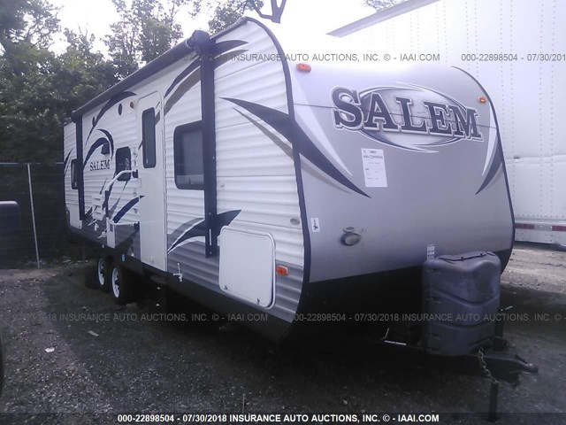 4X4TSMB26EA310100 - 2014 FOREST RIVER SALEM  WHITE photo 1