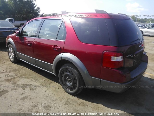 1FMDK051X5GA44644 - 2005 FORD FREESTYLE SEL RED photo 3