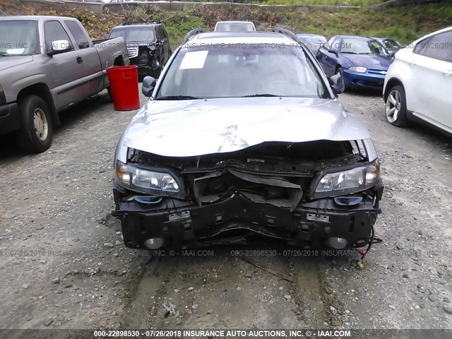 YV1SZ59H541132783 - 2004 VOLVO XC70 SILVER photo 6