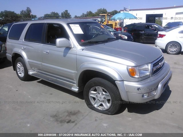 JT3HN87R5Y9037872 - 2000 TOYOTA 4RUNNER LIMITED SILVER photo 1