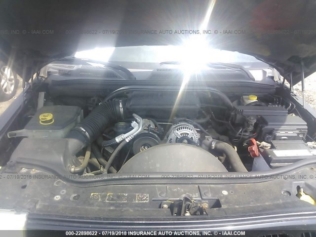 1J8HG48K36C195930 - 2006 JEEP COMMANDER BLACK photo 10