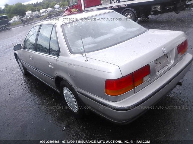 1HGCB7559PA181111 - 1993 HONDA ACCORD LX TAN photo 3