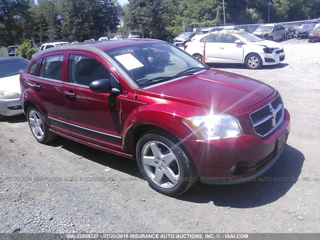 1B3HE78K67D254819 - 2007 DODGE CALIBER R/T RED photo 1