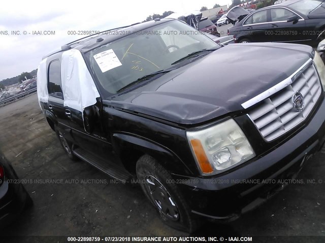 1GYEK63N84R251015 - 2004 CADILLAC ESCALADE LUXURY შავი ფოტო 1