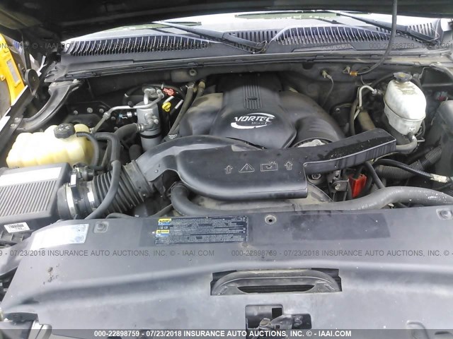 1GYEK63N84R251015 - 2004 CADILLAC ESCALADE LUXURY შავი ფოტო 10