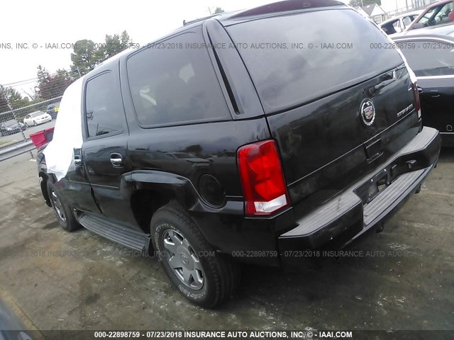 1GYEK63N84R251015 - 2004 CADILLAC ESCALADE LUXURY შავი ფოტო 3